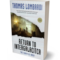 Tablet view of Mine Shaft #2179 - Premade Science Fiction Book Cover