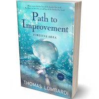 Tablet view of Glacier #2187 - Premade Self-Improvement & Self-Help Book Cover