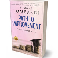 3D view of Premade Business Book Cover - We Peep