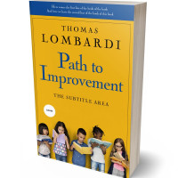 3D view of Premade Education Book Cover - Fuel Yellow