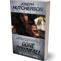 3D view of Premade Mystery & Thriller & Suspense Book Cover - Thunder