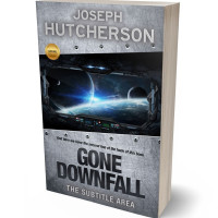 3D view of Premade Science Fiction Book Cover - Charade