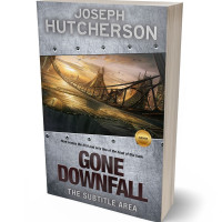 3D view of Premade Apocalyptica Book Cover - Cloudy