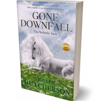 3D view of Premade Fantasy Book Cover - Ghost