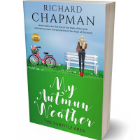 3D view of Premade Teen & Young Adult Book Cover - Forest Green