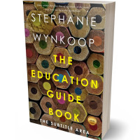 Tablet view of Shingle Fawn #2317 - Premade Abstract Book Cover