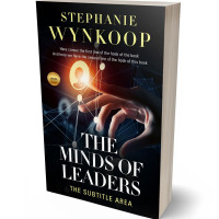 3D view of Premade Business Book Cover - Tan