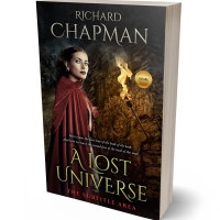 3D view of Premade Fantasy Book Cover - Night Rider