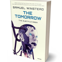 Tablet view of Ecru White #2392 - Premade Science Fiction Book Cover