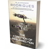 Tablet view of Armadillo #2397 - Premade Science Fiction Book Cover