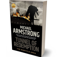 3D view of Premade Apocalyptica Book Cover - Malta