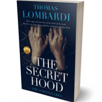 3D view of Premade Mystery & Thriller & Suspense Book Cover - Ebony