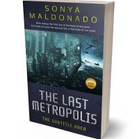 Tablet view of Ebony Clay #2475 - Premade Science Fiction Book Cover