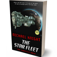 3D view of Woodsmoke #2490 - Premade Science Fiction Book Cover