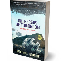 3D view of Premade Science Fiction Book Cover - Iceberg