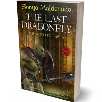 3D view of Premade Romance Book Cover - Black Marlin