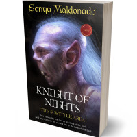 3D view of Premade Horror Book Cover - Thunder