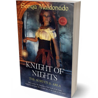 3D view of Premade Fantasy Book Cover - Charade