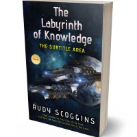 3D view of Premade Science Fiction Book Cover - Mirage