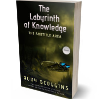 3D view of Premade Science Fiction Book Cover - Eternity