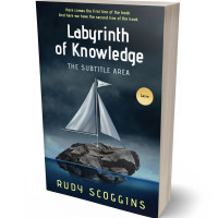 3D view of Premade Self-Improvement & Self-Help Book Cover - Mirage