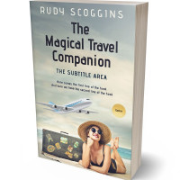 3D view of Premade Travel Book Cover - Kangaroo