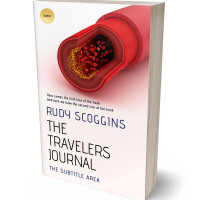 3D view of Premade Medical Book Cover - Tall Poppy