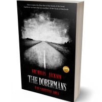 3D view of Premade Mystery & Thriller & Suspense Book Cover - Cod Gray