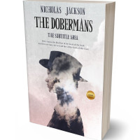 Tablet view of Ebb #2647 - Premade Abstract Book Cover | BookCoverZone