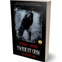 3D view of Premade Mystery & Thriller & Suspense Book Cover - Dusty Gray