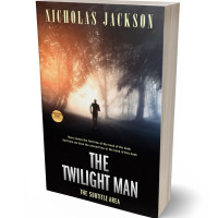 3D view of Premade Mystery & Thriller & Suspense Book Cover - Cocoa Brown