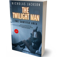 3D view of Premade Mystery & Thriller & Suspense Book Cover - Pickled Bluewood