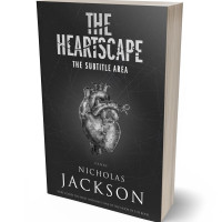 3D view of Premade Fantasy Book Cover - Shark