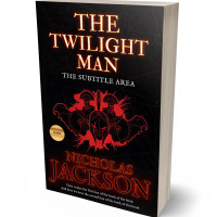 Tablet view of Black #2681 - Premade Action & Adventure Book Cover