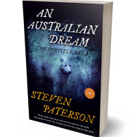 3D view of Premade Mystery & Thriller & Suspense Book Cover - Ebony