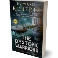 3D view of Premade Science Fiction Book Cover - Outer Space