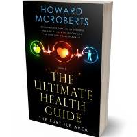 3D view of Premade Health & Mind & Body Book Cover - Night Rider