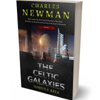 3D view of Premade Science Fiction Book Cover - Cod Gray