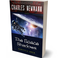 3D view of Premade Science Fiction Book Cover - Gray Suit