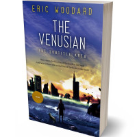 Tablet view of East Bay #2906 - Premade Science Fiction Book Cover