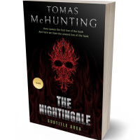 Tablet view of Black #2950 - Premade Horror Book Cover