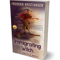 3D view of Premade Fantasy Book Cover - Livid Brown