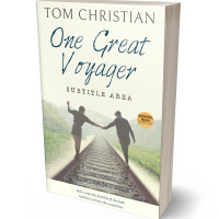 3D view of Premade Romance Book Cover - Spring Wood