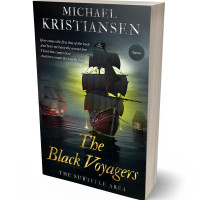 3D view of Shark #3013 - Premade Historical Book Cover