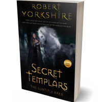 3D view of Premade Fantasy Book Cover - Woodsmoke