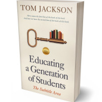 Tablet view of Ecru White #3097 - Premade Science & Nature Book Cover