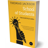 3D view of Premade Abstract Book Cover - Saffron