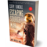 3D view of Premade Science Fiction Book Cover - Thunder