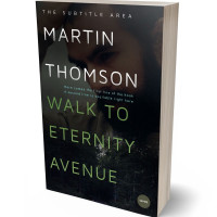 3D view of Premade Mystery & Thriller & Suspense Book Cover - Cod Gray