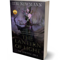 3D view of Premade Fantasy Book Cover - Thunder